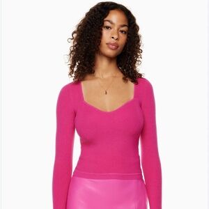 Aritzia Wilfred Knit Top